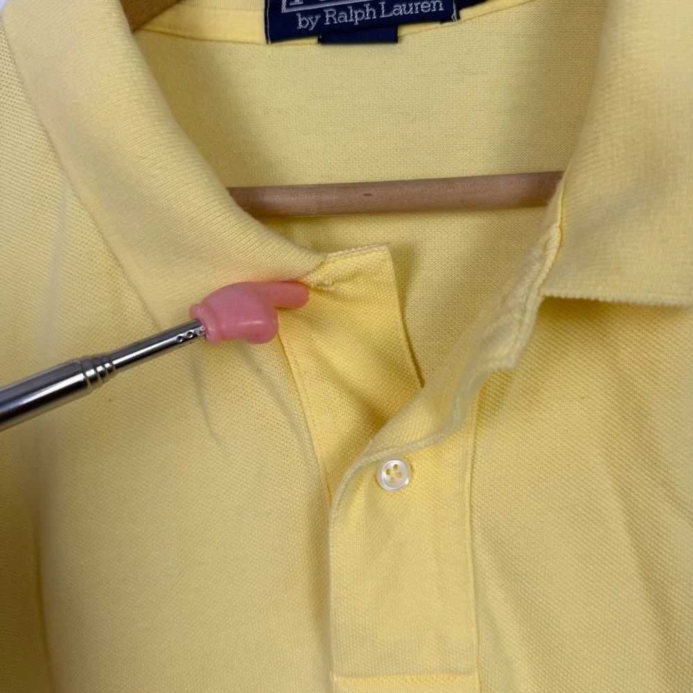Polo Ralph Lauren Polo Shirt Mens XXL Short Sleeve Pique Yellow
